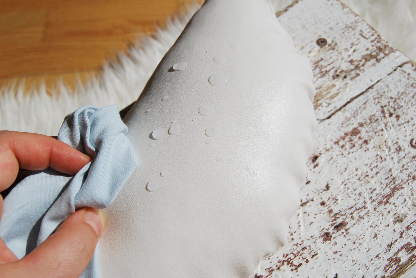 Waterproof newborn posing pillow