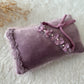 Velvet Long Sleeve Newborn Romper – Photography Outfit with Pillow & Headband Option