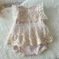 sitter dress in blush pink color perfect for photo shoots boho vibes