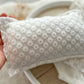 Newborn posing pillow, textured lace floral texture baby pillow photography prop