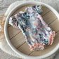 Floral Newborn Girl Romper – Ruffled Baby Photo Outfit with Bow | Choose Your Favorite Design at Checkout
