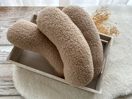 Newborn Posing Pillow – Curved Bean Pillow for Photography - 
