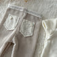 Newborn boy pants soft and stretchy velvet photo props