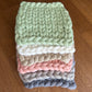 Merino Wool Blanket for Newborn Photography - Handknitted Newborn Blanket - CHOOSE YOUR COLOR