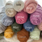 Merino Wool Blanket for Newborn Photography - Handknitted Newborn Blanket - CHOOSE YOUR COLOR