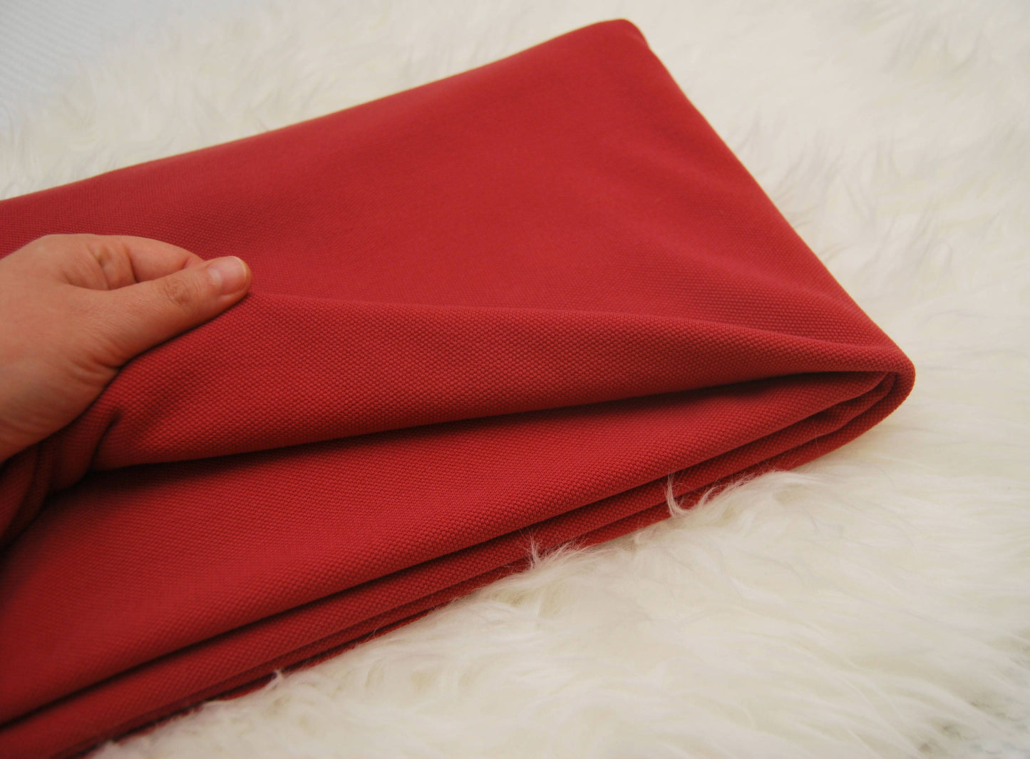 Newborn fabric backdrop for photography, red photo backdrop for fall photo sessions, posing fabric