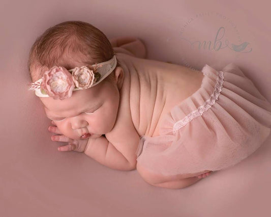 Newborn tutu skirt, tulle tutu, newborn photo prop, choose your color