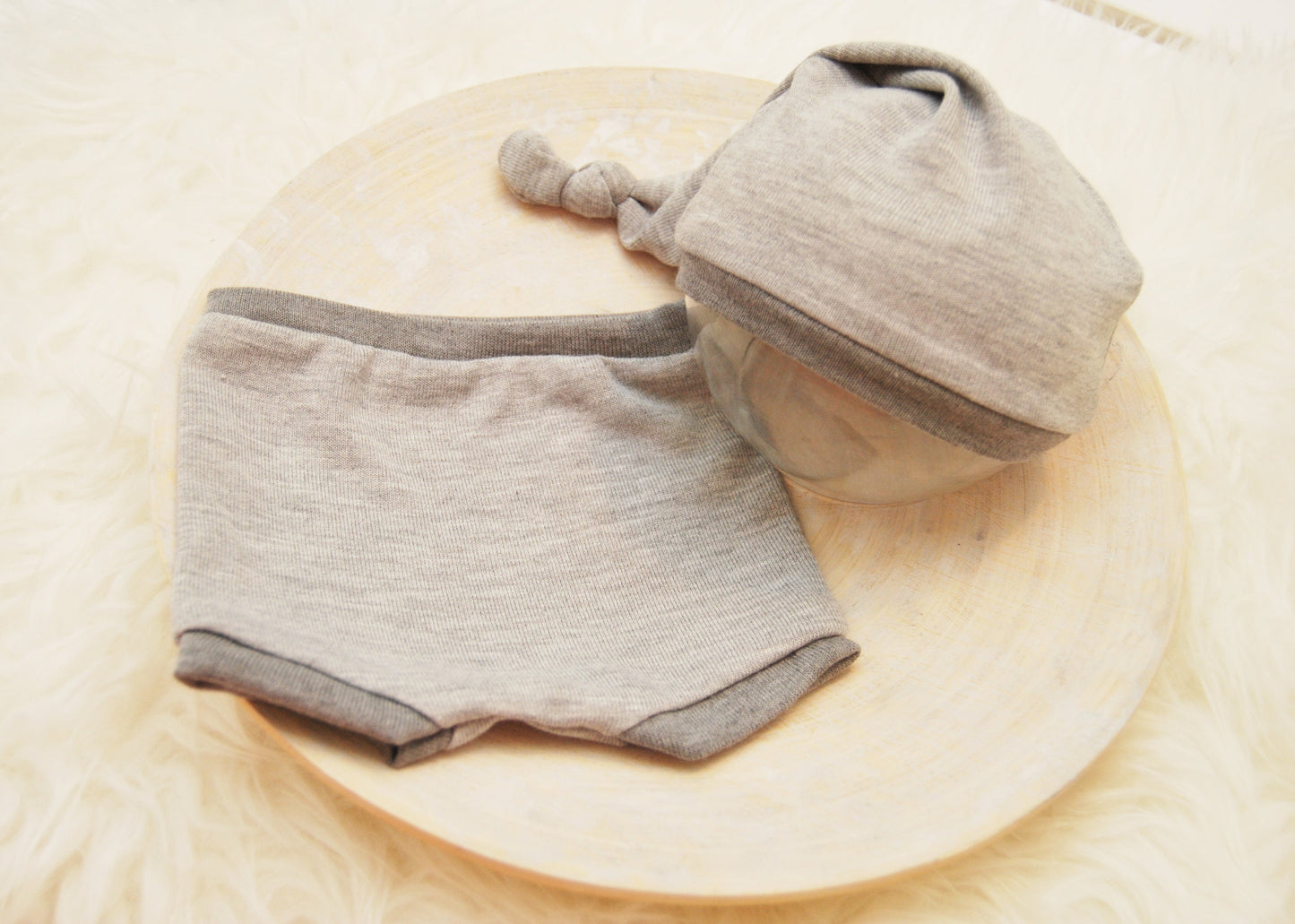 Newborn boy set: panties & hat, newborn pants, baby hat photo prop, newborn props