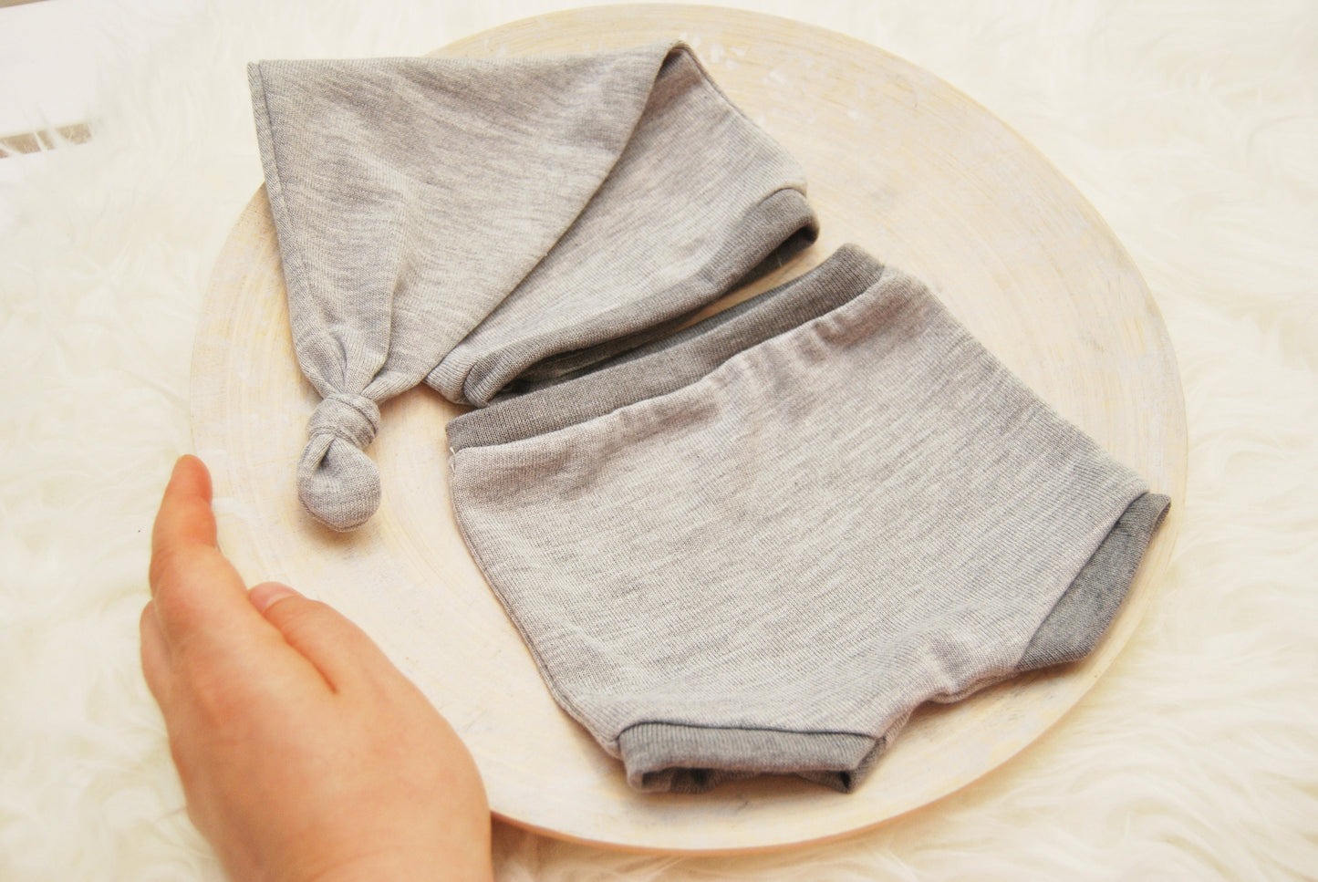 Newborn boy set: panties & hat, newborn pants, baby hat photo prop, newborn props