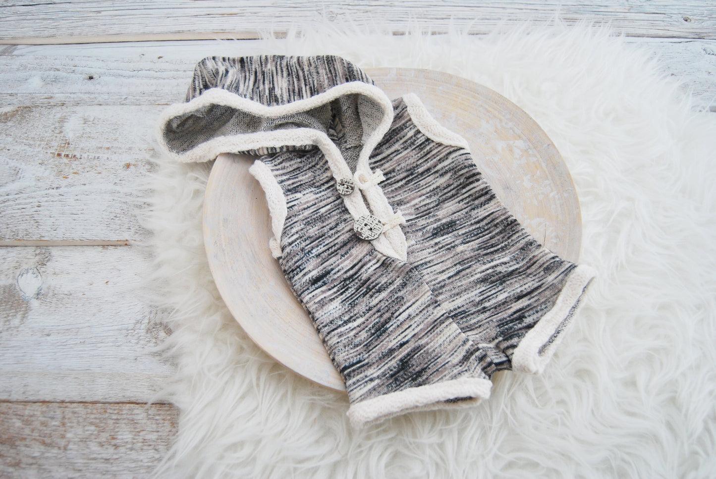 Newborn boy overall photography prop outfit, baby boy hoodie, newborn props