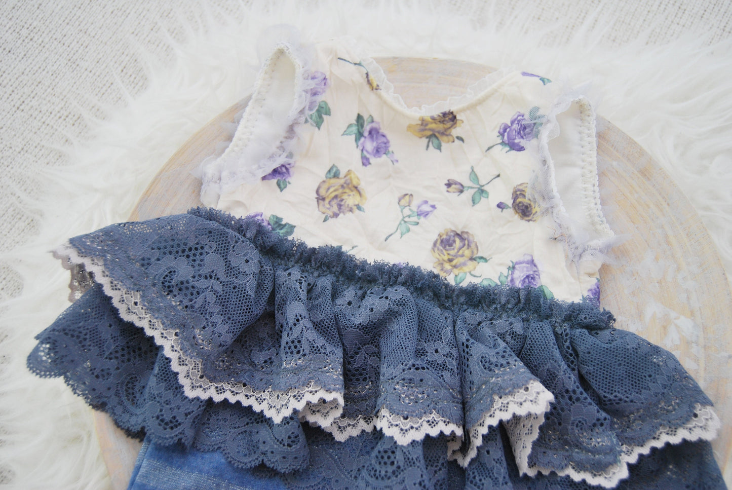 Baby girl romper, newborn photo prop outfit, lace romper newborn baby shower props