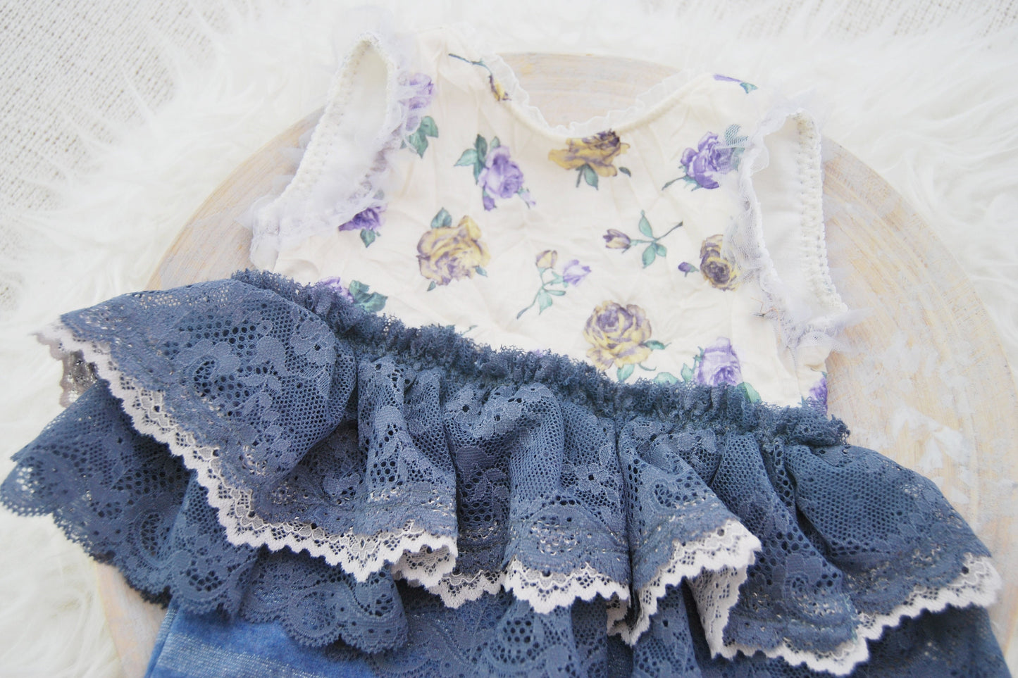 Baby girl romper, newborn photo prop outfit, lace romper newborn baby shower props