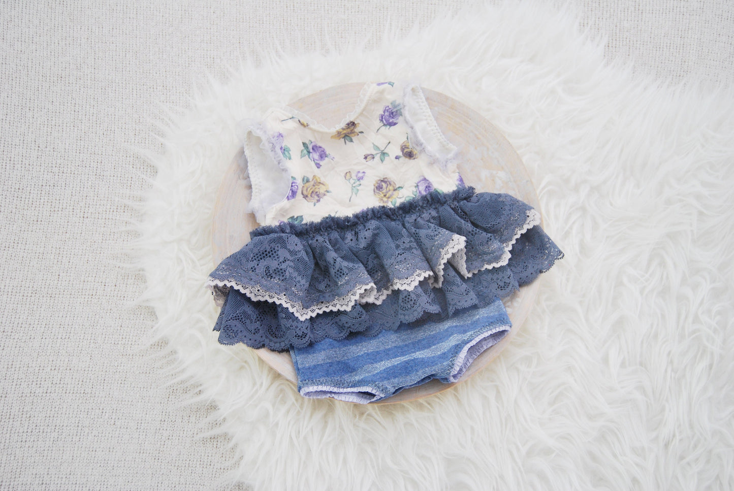 Baby girl romper, newborn photo prop outfit, lace romper newborn baby shower props