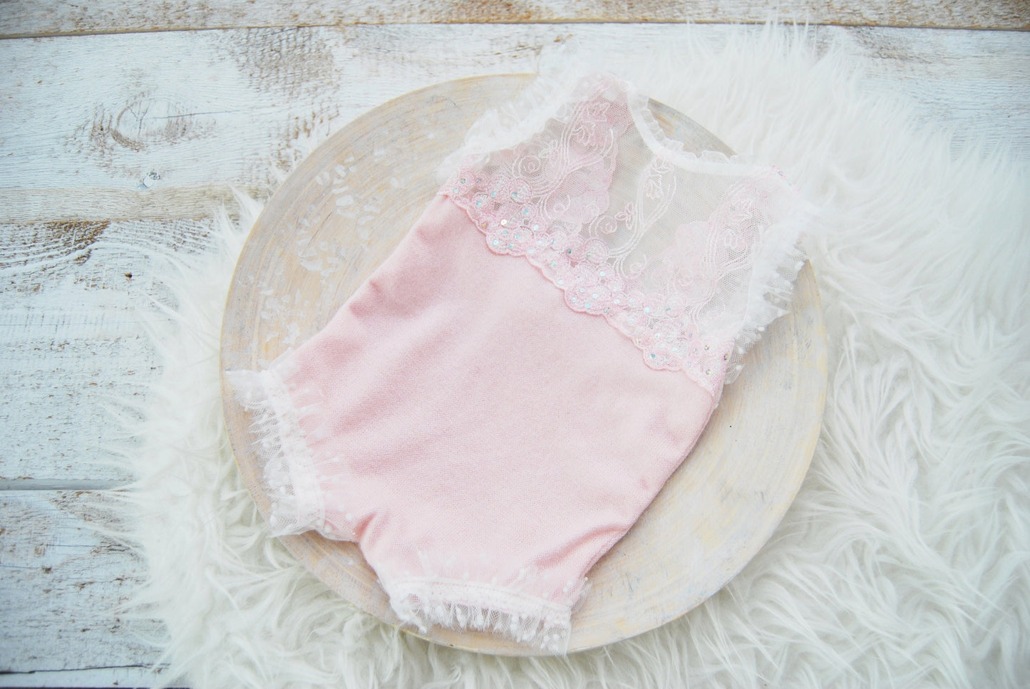 Newborn girl romper photo prop outfit, CHOOSE YOUR COLOR photography prop romper for newborn girl