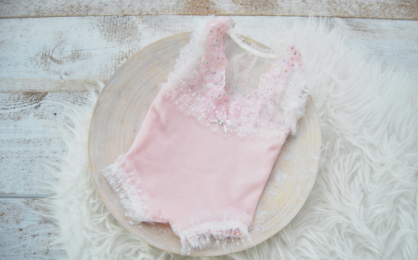 Newborn girl romper photo prop outfit, CHOOSE YOUR COLOR photography prop romper for newborn girl