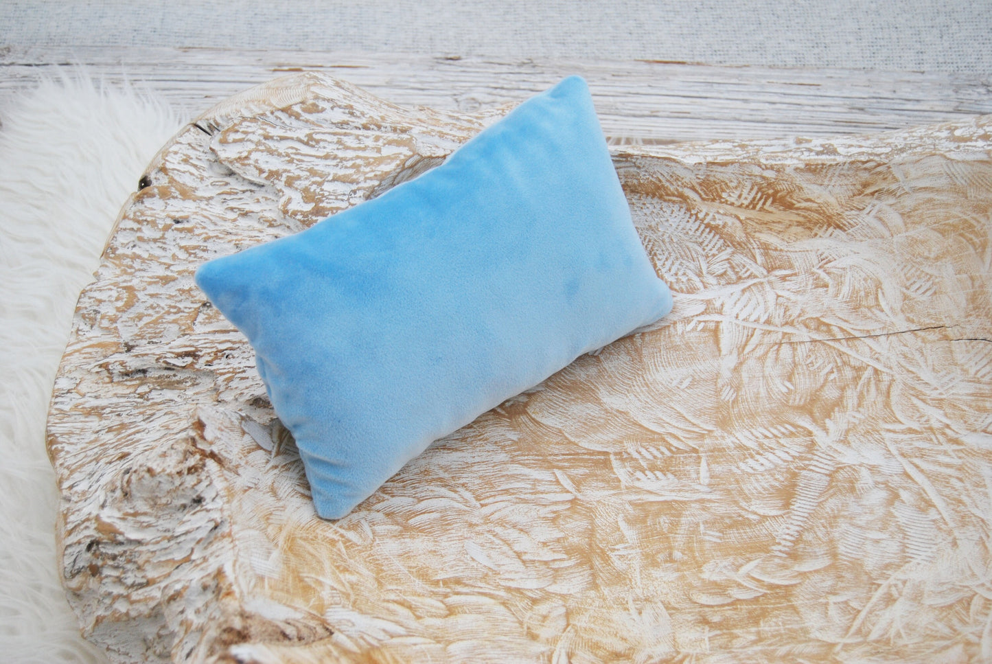 Newborn posing pillow, velvet rectangular photography pillow for newborn photo shoots, newborn photo prop