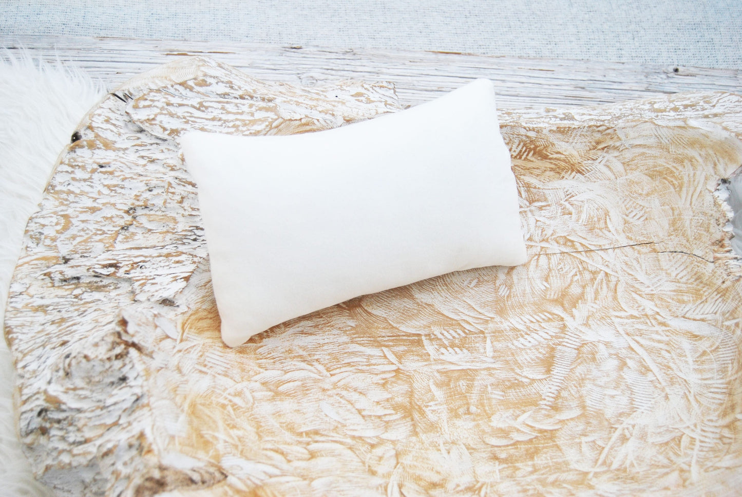 Newborn posing pillow, velvet rectangular photography pillow for newborn photo shoots, newborn photo prop