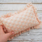 Newborn posing pillow photo prop, lace decorative pillow for first photo shoot, baby pillow prop