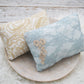 Newborn photo props,  Posing pillows from upcycled fabrics, Lace photo pillow, Photography prop