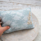 Newborn photo props,  Posing pillows from upcycled fabrics, Lace photo pillow, Photography prop