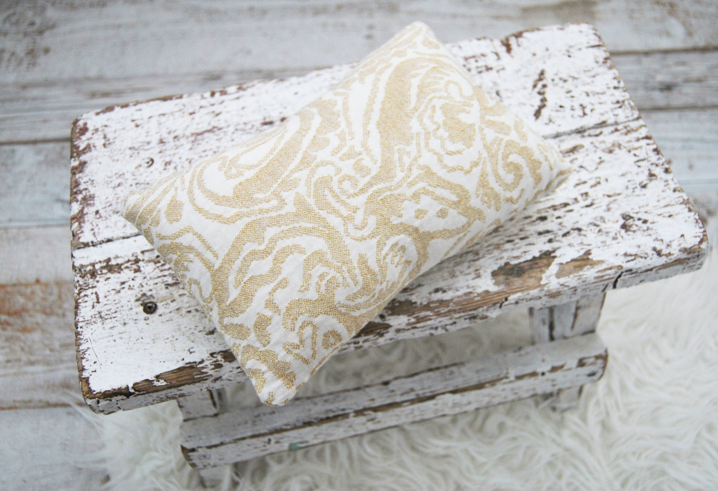 Newborn photo props,  Posing pillows from upcycled fabrics, Lace photo pillow, Photography prop