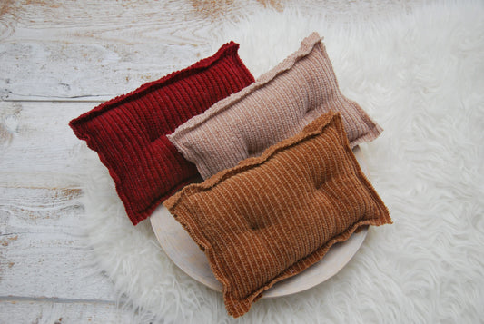 Newborn posing pillows, velvet pillow for photography shoots, newborn props, photography pillows