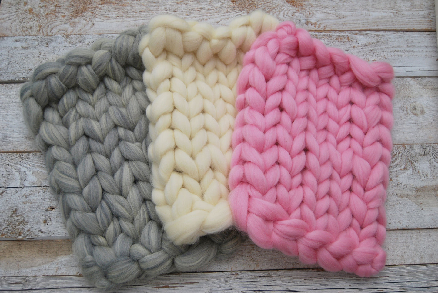 Newborn blanket for photography, merino wool chunky baby blanket, basket stuffer