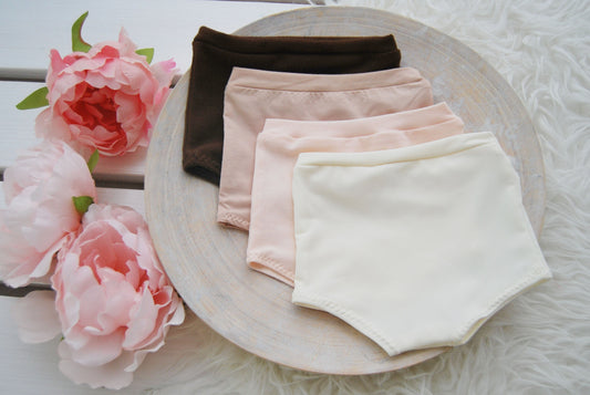 Newborn diaper cover, photo prop posing panties, newborn photography prop - choose your color