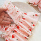 Pink Newborn Romper, Newborn Photo Props, Baby Girl Photo Outfit, Ruffled Romper Baby Girl, Photography Props Newborn