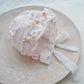 Lace Bonnet Newborn, Photo Prop Bonnet, Floral Bonnet, Lace Baby Bonnet, Baby Girl Photo Prop, Newborn Props