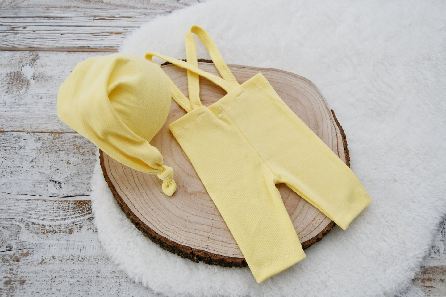 Baby Boy Photo Outfit, Newborn Pants & Hat Set, Newborn Photography Set, Newborn Photo Props, Newborn Boy Props, Yellow Boy Outfit