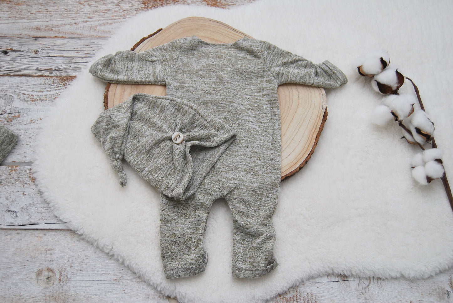 Newborn boy photography set, Newborn romper, Newborn hat, Newborn photo props, Baby boy outfit for photo shoots, Photography props