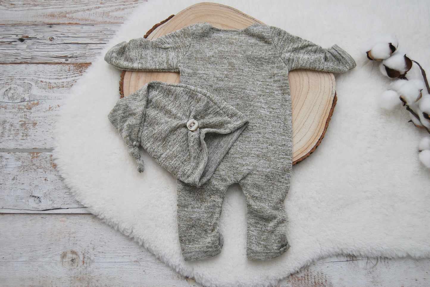 Newborn boy photography set, Newborn romper, Newborn hat, Newborn photo props, Baby boy outfit for photo shoots, Photography props