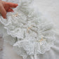 Newborn girl lace romper with ruffles, Newborn photo prop outfit for baby girls, Silvery grey ruffled newborn girl photo outfit