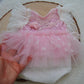 Pink newborn romper, Newborn girl photo outfit, Newborn photo prop outfits, Princess dress baby, Newborn girl photoshoot outfit