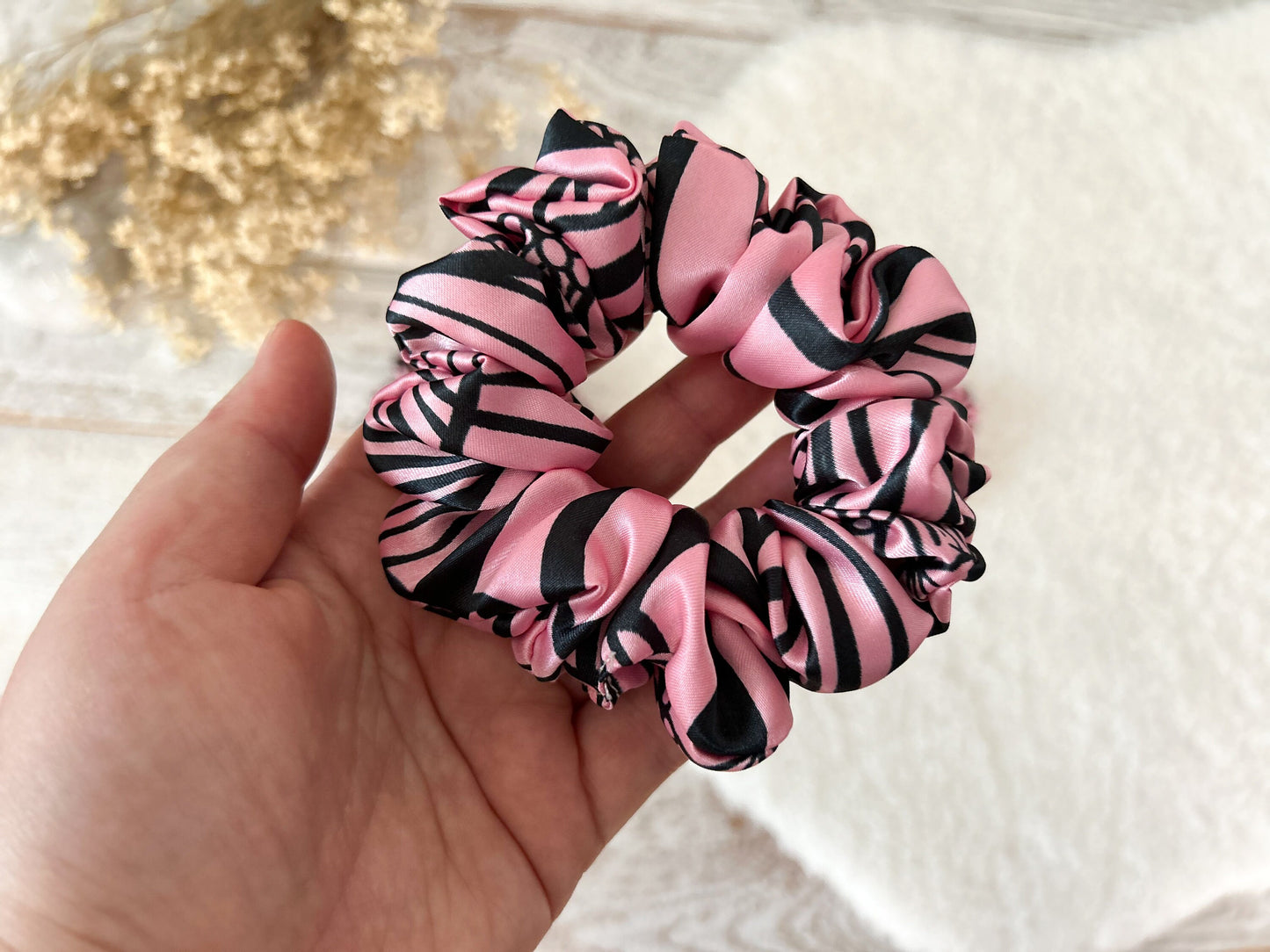 Silk SCRUNCHIE Set, Hair tie, Hair scrunchie for woman, Gift for her