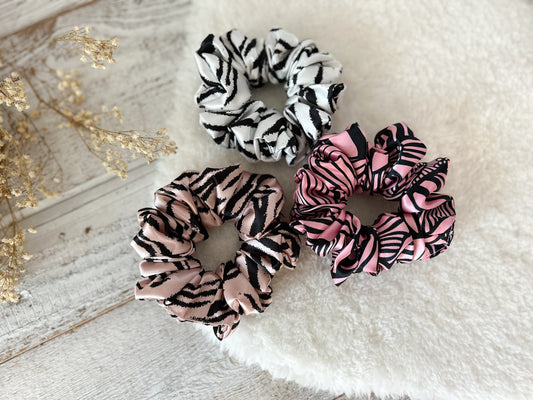 Silk SCRUNCHIE Set, Hair tie, Hair scrunchie for woman, Gift for her