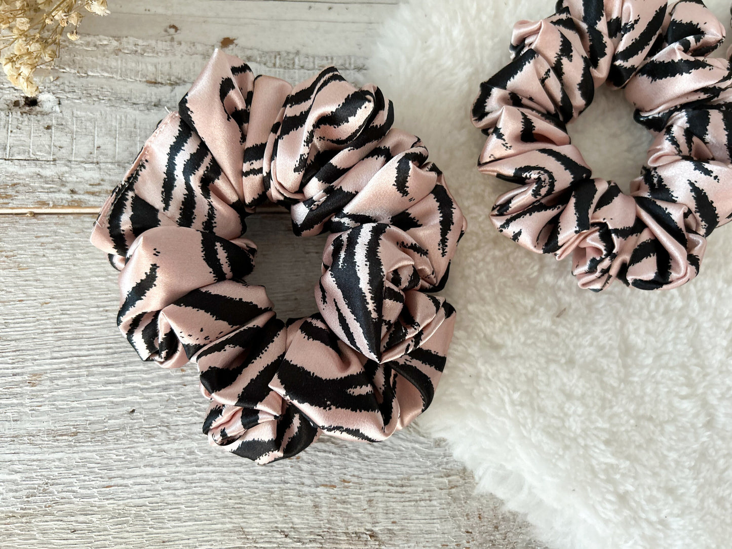 Silk SCRUNCHIE Set, Hair tie, Hair scrunchie for woman, Gift for her